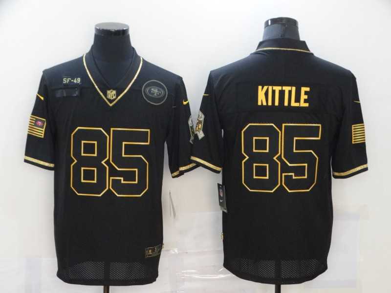 Nike 49ers 85 George Kittle Black Gold 2020 Salute To Service Limited Jersey Dzhi,We sell and wholesale Nike 49ers 85 George Kittle Black Gold 2020 Salute To Service Limited Jersey Dzhi on line form chian!